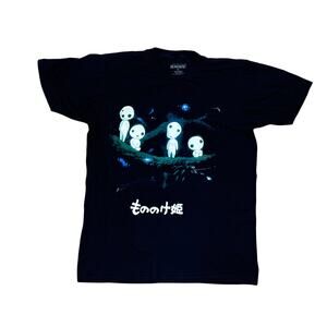 Princess Mononoke Medium her universe studio ghibli shirt Black Forest spirits